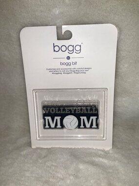 Bogg Bag Original Bogg Bit Volleyball Mom Charm for your bag!